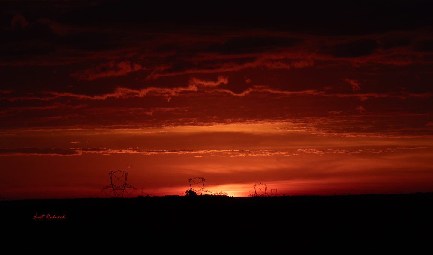 Sunrise in Prattsville Arkansas