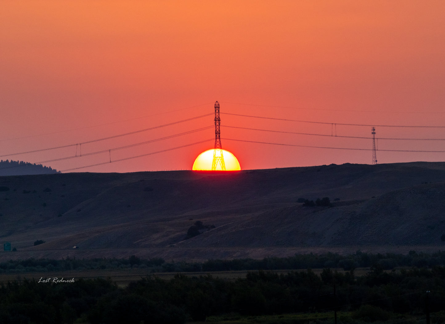 Sunset-Deer Lodge, Montana