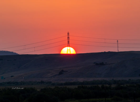 Sunset-Deer Lodge, Montana