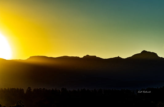 Nipple mountain sunrise